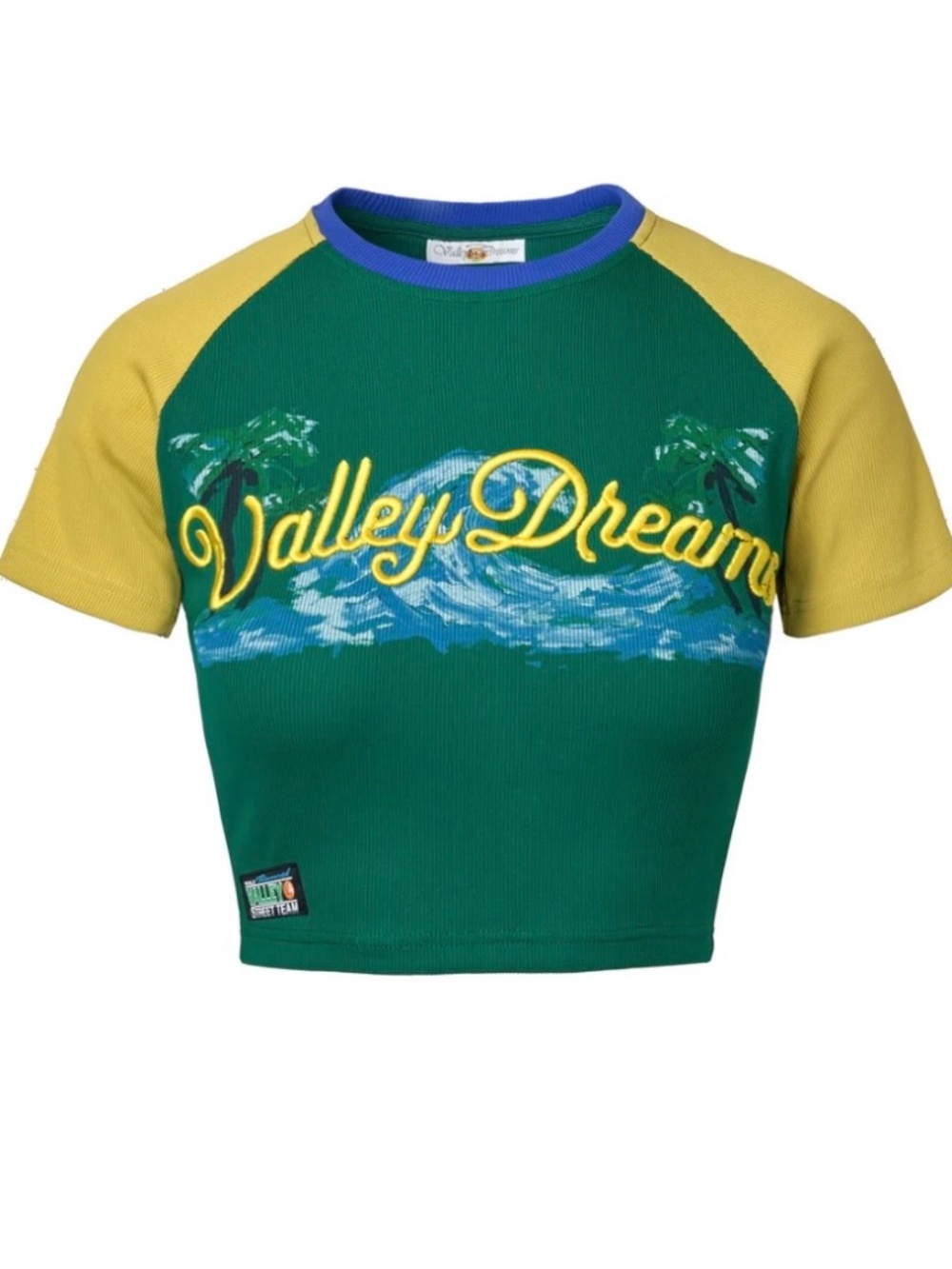 VALE FOREVER WAVY TEE FEMME [GREEN]
